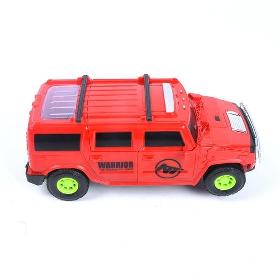 Details about   Warrior Racing Pro Transforming SUV Battery Operated Lights & Sounds Spinning